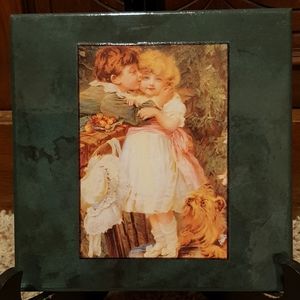 Ceramic Tile with  Vintage picture